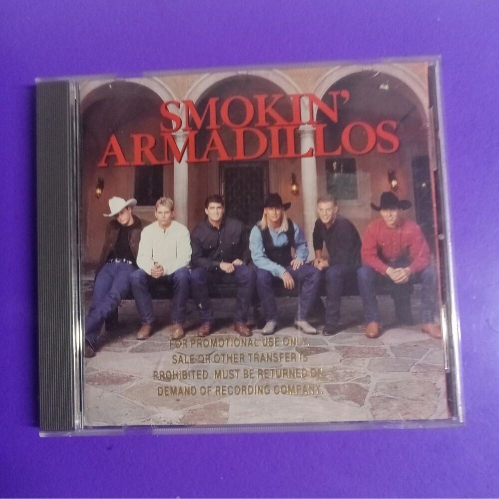 Smokin' Armadillos Music CD 1996 Country Curb Records Too Hot To Handle